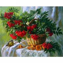 Gėlių deimantų mozaika deimantinis siuvinėjimas kryželiu gėlių krepšelių rinkinys deimantinis dekoras 20X30CM