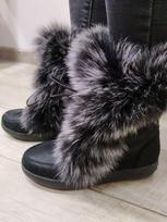 Ugg batai Evromoda 72502 38 Juodas nubukas 38 juoda