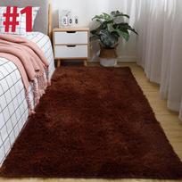 Sofos Kilimėliai Pliušiniai Kailiniai Kilimai Ilgi Plaukai Minkštas Vilnos imitacija Svetainė Miegamasis 50x80cm