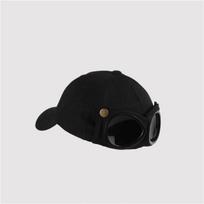 Aviator Hat Summer Personality Akiniai Beisbolo kepuraitė Moteriška Unisex Akiniai nuo saulės Kepurėlė Vyriška Beisbolo kepuraitė berniukų kepurė 56-58cm smėlis