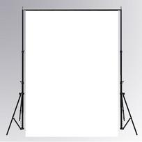Vienspalvis vinilo fotografijos fonas Photo Booth klubo butaforijos vaikams fonas 90*90cm balta