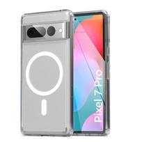 Dėklas, skirtas „Google Pixel 7 Pro“ belaidžiam įkrovimui „Magsafe“ dangtelis skirtas „Google Pixel 7 Pro GP4BC GE2AE“ skaidrūs smūgiams atsparūs silikoniniai dėklai, skirti „Pixel 7 Pro“ for Pixel 7 Pro gryna