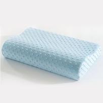Charm atminties putplasčio bambuko ortopedinės pagalvės pagalvės patogios miegojimo pagalvės Minkšta sveikatos priežiūros pagalvė 50*30*10 mėlyna