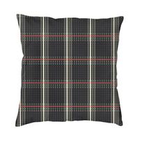 Golfo GTI tartano languoto rašto pagalvės užvalkalo dekoravimas Prabangus geometrinės tekstūros pagalvėlės dekoravimas salono kvadratinis pagalvės užvalkalas 30x30cm 12x12in