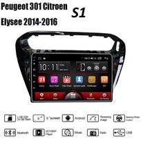 Android 2din automobilinis radijas, skirtas Peugeot 301, skirtas Citroen Elysee 2013-2016 Stereo Car Multimedia Player Navigacija Carplay WIFI 2+32GB 1+16GB juoda