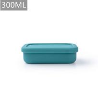Nešiojama silikoninė pietų dėžutė su sandariais dangteliais, maisto laikymo konteinerio dėžutė, nepralaidi, virtuvės, šaldytuvo, perkėlimo, orkaitės pietų dėžutė