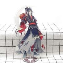 1 vnt. Mo Dao Zu Shi akrilinis stovas veiksmo žaislas Demonic Grandmaster Wei Wuxian Lan Wangji stovinčios lėkštės darbalaukio puošmena q