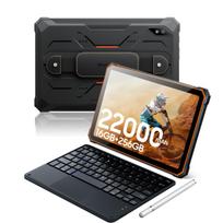 Blackview Active 8 Pro tvirti planšetiniai kompiuteriai Android 14 10.36 2.4K ekranas Helio G99 16GB 256GB planšetinis kompiuteris 22000mAh tablet+keyboard oranžinė
