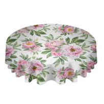 Vintažinis raštas Tekstūra Hibisko gėlė Apvalus staltiesė Virtuvės dekoras Vandeniui atspari staltiesė Valgomojo, kavos staliuko užvalkalas 4pcs 33x48 Table mat