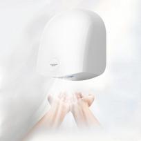 220V Didelio greičio rankų džiovintuvas su automatiniu jutikliu komerciniams vonios kambariams ir viešbučiams EU PLUG balta
