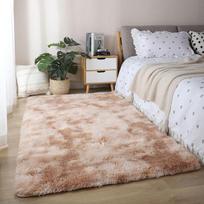 Rožinis kambario dekoravimo kilimas Modernus salonas grindų danga Kilimėliai Miegamasis Pūkuotas minkštas plotas Kilimėlis Svetainė plaukuotas neslystantis dideli kilimėliai 50x80cm Small size