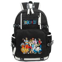 Anime One Piece Mokinys Berniukas Mergaitė Kuprinė Vaikams Paaugliams Animacinis Kuprinė Vandeniui atspari Mokyklinė Kuprinė Mochilas