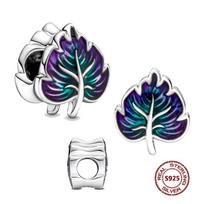 Gėlių pakabukai Fit Apyrankės Saulėgrąžų 925 Sidabrinė Tulpė Sakura Daisy Rose Gėlės Karoliukai „Pasidaryk pats“ papuošalų kūrimas PJT674