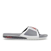 Air Jordan Hydro 3 Retro šlepetės White Cement Vyriški sportbačiai Summit-White Cement-Grey Black 854556-101 40