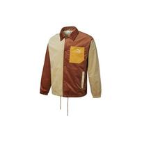 Puma Corduroy Panel Woven Logo Sports Jacket Men Jackets Coffee 534752-17 S
