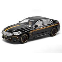 1/24 BMW M8 MANHART Lydinio Lenktyninio Automobilio Modelis Diecasts Metalinis Sportinio Automobilio Transporto Priemonių Modelis Garso ir Šviesos Simuliacija Vaikų Žaislas Dovana juoda