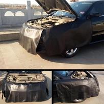 1 Komplektas Universalus Automobilio Magnetinis Sparno Dangtis Sulankstomas Apsauginis Mechaniko Darbo Kilimėlis Automobilio Remonto Padėklas Black Small juoda