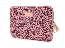 Leopardo rašto nešiojamojo kompiuterio dėklas, iPad/11/13/14/15,6 colio, Unisex 6-inch vertical Kindle bag raudona