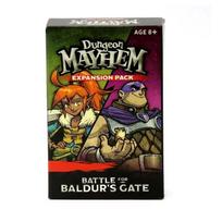 Baldur's Gate Dungeon Mayhem Stalo žaidimai Monster Madness kortelė angliška versija vaikams žaislinė dovana šviesiai pilka spalva