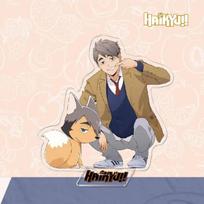 Anime Haikyuu Akrilinis Stovas Veiksmo Figūrėlė Žaislas Kawaii Haikyuu!!! Sugawara Koushi Kolekcinės Figūrėlės Stalinių Namų Dekoracija