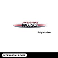 Mini Cooper S JCW F55 F56 F60 F53 F54 R55 R56 R60 R61 R58 F57 Cooper Works Metalinis Ženklelis Automobilio Kėbulo Emblema Dekoratyvinė Lipduko Dalys 7 black