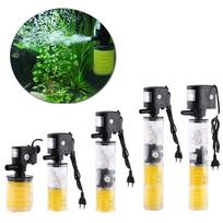 3 viename FishTank filtro deguonies siurblio vandens kokybės valymo įrankis EU Plug akvariumo filtras 35W
