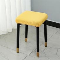 Sustorinta maža kvadratinė kėdutė Elastingas kėdės užvalkalas Kėdutės užvalkalas Namų kėdutės užvalkalas 25*25 cm