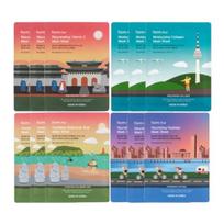 FarmStay Trip to Korea Mask Pack Set (1BOX / 12 Sheets) 23ml / 0.78 fl.oz. per sheet  (3 Options) #1box (12 sheets)