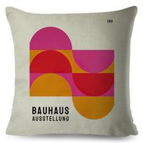 Šiaurės Bauhaus paroda Unikali pagalvės užvalkalas sofai Namų automobilio dekoras Dvigubo spaudinio užvalkalas Poliesterio dekoratyvinės pagalvės dėklas 40x40cm16x16Inch