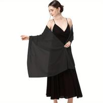 Elegantiškas burbuliukų šifono skara hidžabas moterims, lengvas skara ir apklotas, moteriškas foulard, puikiai tinka kasdieniams pasivaikščiojimams ir vakariniams renginiams one size