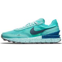 Nike Waffle One Crater SE Dinamiškos turkio spalvos moteriški sportbačiai Mėlynai turkio-mėlyni Copa DJ9640-400 36