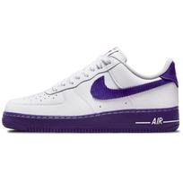 Nike Air Force 1 07 LV8 EMB Balti Teismo Violetiniai Vyriški Sportbačiai DB0264-100 44.5