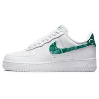 Nike Air Force 1 07 Essentials Žali su paisley raštu Moteriški kedai Balti DH4406-102 36.5