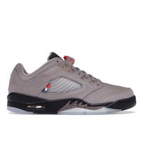 Paris Saint-Germain x Air Jordan 5 Retro Low Paname unisex sportbačiai pilki pemzos spalvos su karališka spalva DX6325-204 43