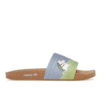 Moomin x adidas Adilette kamštinė šlepetė Moomintroll moteriški sportbačiai mėlyni mėlyna-fusion guma ID4207 37