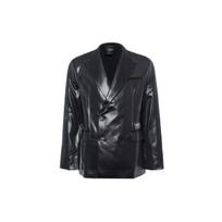 Adidas Originals Trefoil Mėlyna Versija FW22 Vientisos Spalvos Apykaklė Ilgomis Rankovėmis Vyriška Striukė Juoda HM6481 XS