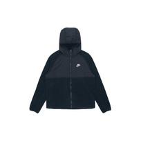 Nike Sportswear pilno užtrauktuko su gobtuvu vilnos striukė vyriška Viršutinis drabužis Juoda DM1220-010 M