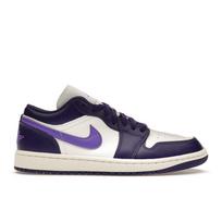 Air Jordan 1 Low Sky J Purple Moteriški kedai Sail Action-Grape DC0774-502 36.5