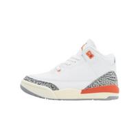 Air Jordan 3 Retro TD Georgia Peach Kūdikio sportbačiai Balti Cosmic-Clay Sail FQ9175-121 23.5