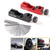 Universalus žvakės tarpo matuoklis ir plonadėžė automobilių modifikacijoms 32-Blade Feeler Gauge