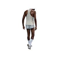 Nike X Jakob Bendradarbiavimas Aeroswift Dri-Fit Adv Greitai Džiūstantis Bėgimo Megztinis trumpomis rankovėmis Liemenė Vyriški viršutiniai drabužiai Sail-White Metallic-Gold HQ4195-134 2XL