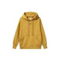 Nike Sportswear Phoenix Fleece Vienspalvis su gobtuvu džemperis Laisvas sportinis džemperis Moteriškas džemperis Bronzinis DQ5861-716 S