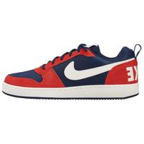 Nike Court Borough Universalūs Patogūs Neslystantys Patvarūs Žemi Kedo Stiliaus Batai Vyriški Sportbačiai Raudoni Mėlyni 844881-401 46