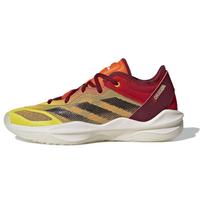Adidas Adizero Select 2.0 Apvalus priekis Suvarstomi Aukštos kokybės Smūgių absorbcija Kvėpuojantys Žemi Krepšinio bateliai Unisex sportbačiai Oranžiniai Geltoni IF9354 40⅔