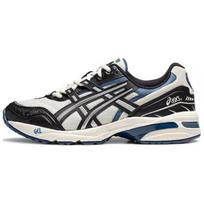 Asics Gel-1090 Retro Patogus amortizavimas Kvėpuojantis Atrama Žemi Bėgimo Bateliai Unisex Sportbačiai Smėlio spalvos Juodi 1203A243-102 43.5 gray