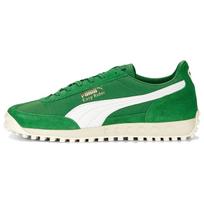 Puma Easy Rider 2 Nailono Suede Oda Audinys Retro Žemi Gyvenimo Būdo Sportbačiai Vyriški sportbačiai Žali Balti 393332-02 42