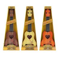 Vaikų ukulėlė: Mini gitara - muzikinis žaislas berniukams ir mergaitėms - Kūdikio pirmojo instrumento dovanų dėžutė