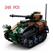 Karinės transporto priemonės Tankų rinkiniai SWAT Armija Miesto policija T34 Modelis Konstruktoriai „pasidaryk pats“ Kaladėlės Vaikų žaislai Klasikinis Antrasis pasaulinis karas WW2