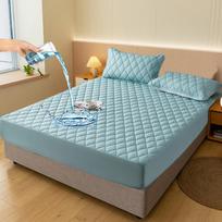 Neperšlampamas prigludęs paklodė šlapimo nelaikantiems čiužinio apsauga - Pasaulinis leidimas Pillowcase Pair