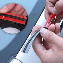 Guminiai automobilių sandarikliai Kraštų sandarinimo juostelės Auto stogo priekinis stiklas Automobilių guminis sandariklis Apsauginis sandariklis juostelės langų sandarikliai automobiliams 14mm